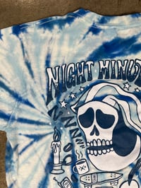 Image 1 of Night Minutes - Tie Dye T-Shirt - OCEAN BLUE