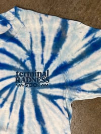 Image 2 of Night Minutes - Tie Dye T-Shirt - OCEAN BLUE