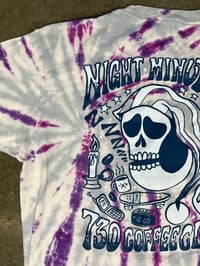 Image 1 of Night Minutes - Tie Dye T-Shirt - PURPLE HAZE