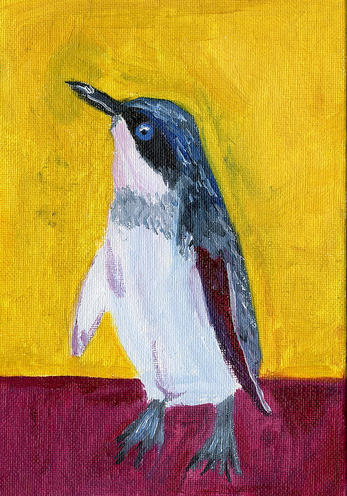 Image of Blue Penguin - limited edition print