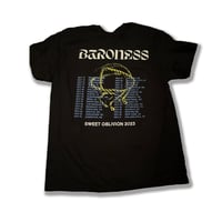 Image 2 of Baroness Sweet Oblivion 2023 USA tour shirt (XL)