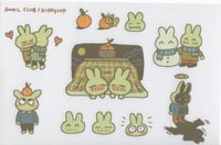 Image 1 of BUNNY Sticker Sheet