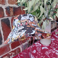 Image 1 of KylieJane Sunhat -cats and dogs