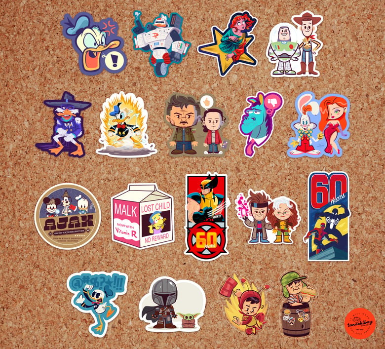 Image of Stickers Stickers Stickers! (Various) 