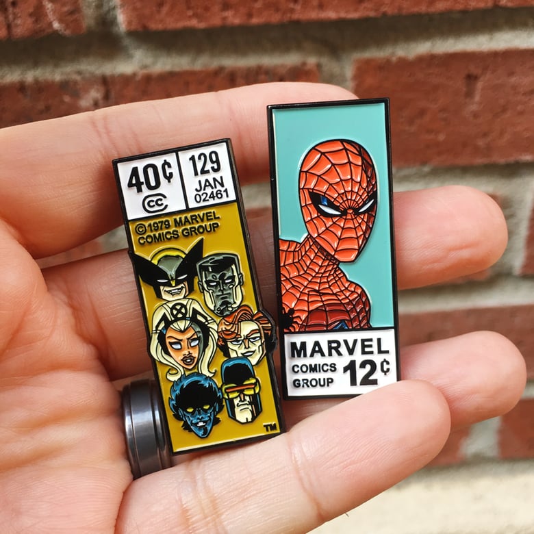 Image of Marvelous Corner Box Pins 