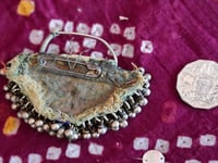 Image 3 of Tribal Kuchi Half Circle Pendant - (TJ012)