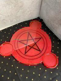 Image 2 of 3 Candle Pentacle