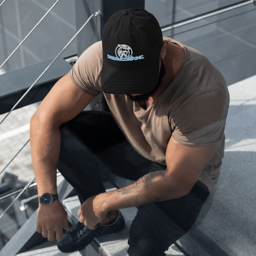 Distressed Dad Cap