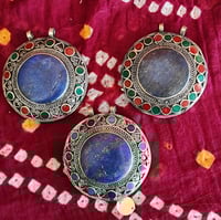 Image 2 of Tribal Turcoman Filled Pendants 4 off  - (TJ017)