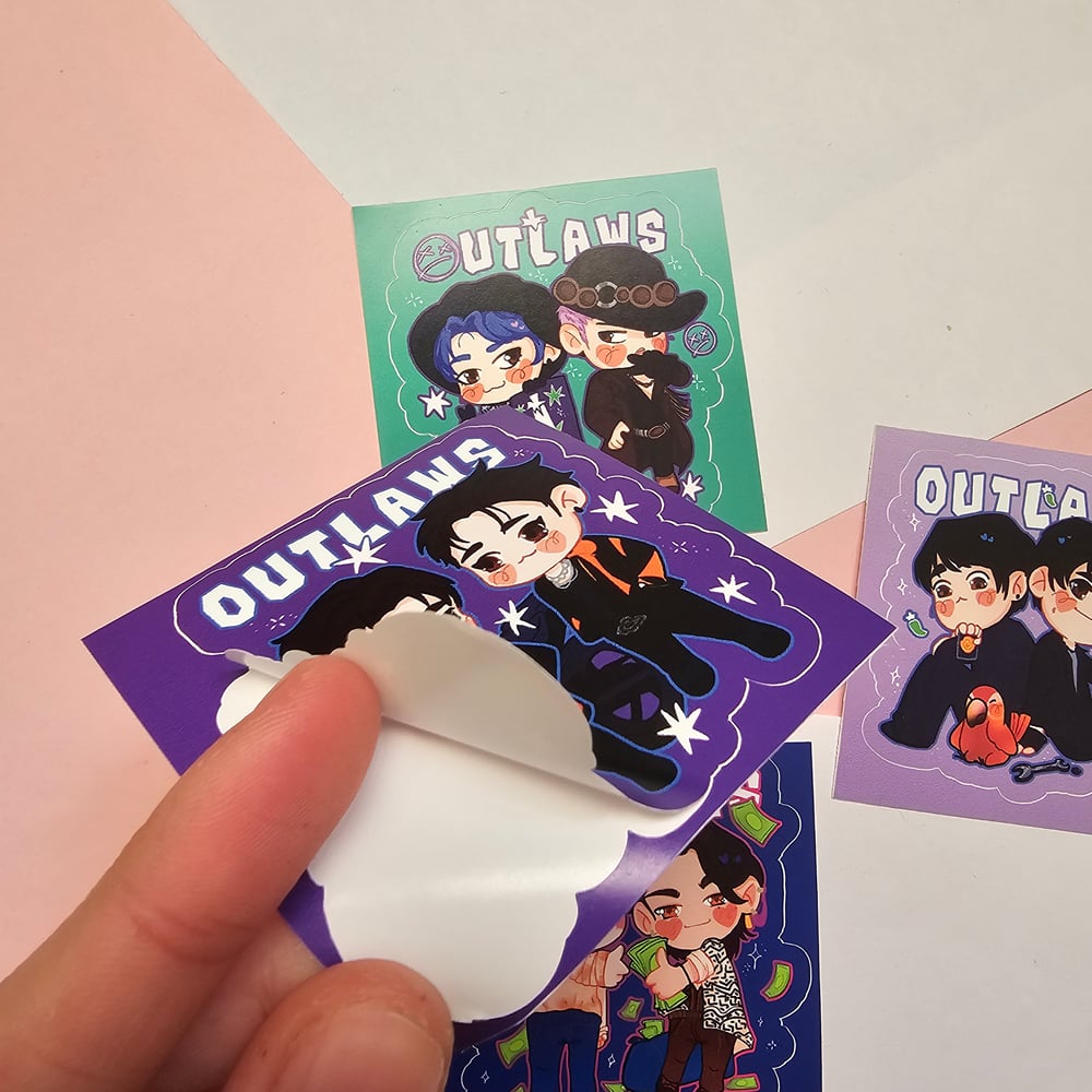 ATEEZ - Outlaw Unit Stickers