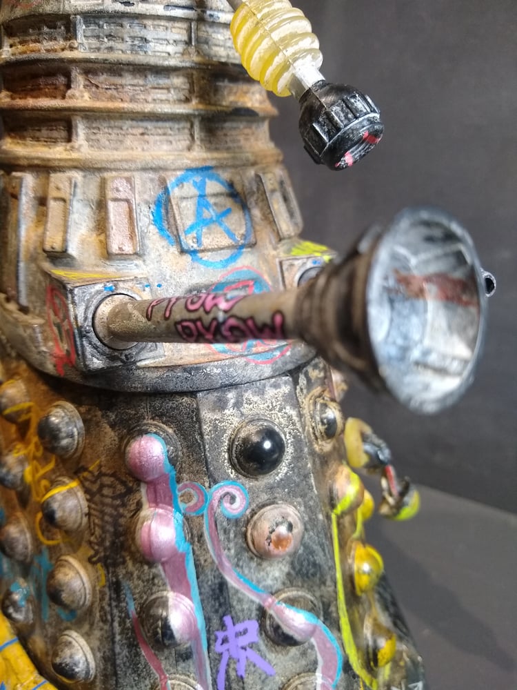 Image of Graffed-Up Dalek