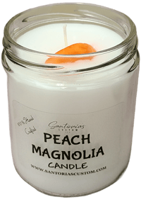 Image 2 of Peach Magnolia Candle  16 oz