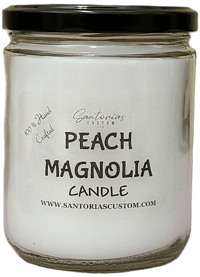 Image 3 of Peach Magnolia Candle  16 oz