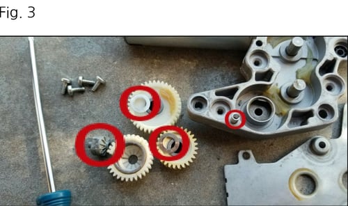 Image of Sunroof Gears Replacement Guide