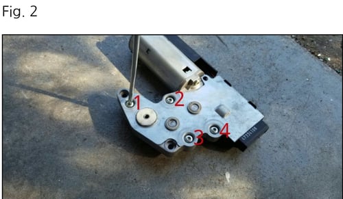 Image of Sunroof Gears Replacement Guide
