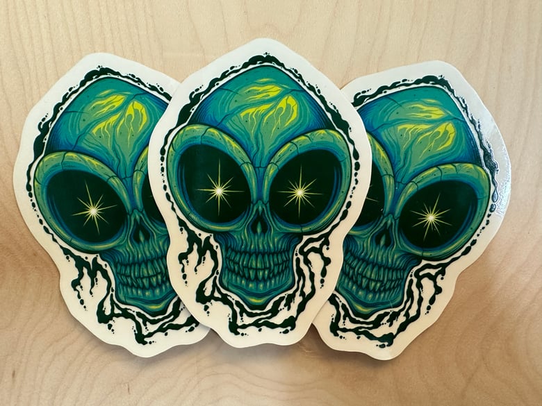 Image of Alien Sticker Pack of 3