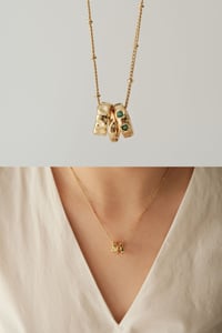 Image 1 of 3 ring necklace 金圈项链