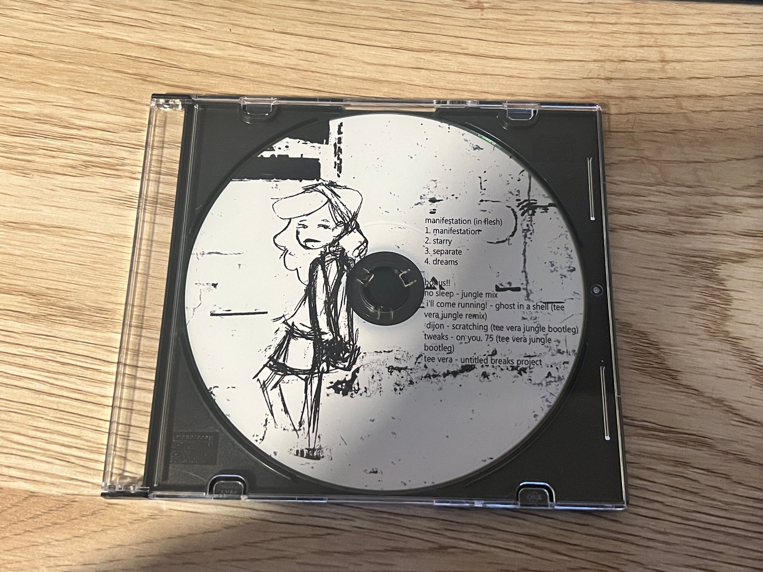 manifestation (in flesh) CD + bootlegs