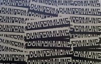 Image 1 of Pack Of 25 16x4cm Dunfermline Football/Ultras Stickers.