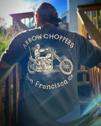 Image 1 of Arrow Choppers - Space Chopper Warrior T-Shirt (Black)