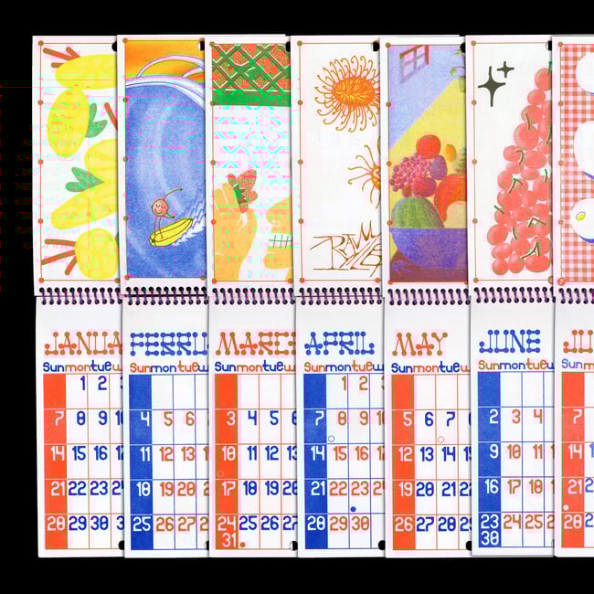 FRUITS 2024 Calendar