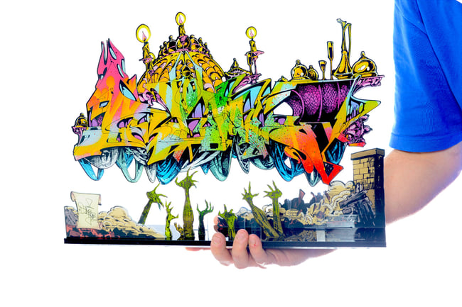 PRINT and PAINT ISSUE 2. Limited to 10pcs