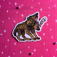 Image 1 of ✦ Cerberus Hyena Sticker ✦