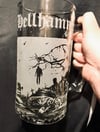 ETCHED GLASS MUG - HELLHAMMER