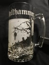 ETCHED GLASS MUG - HELLHAMMER