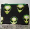 Alien Zippered Pouch