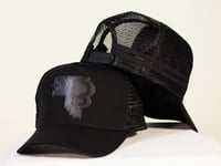 Image 2 of Murdered MDP Leather Patch Cuntry Trucker Cap
