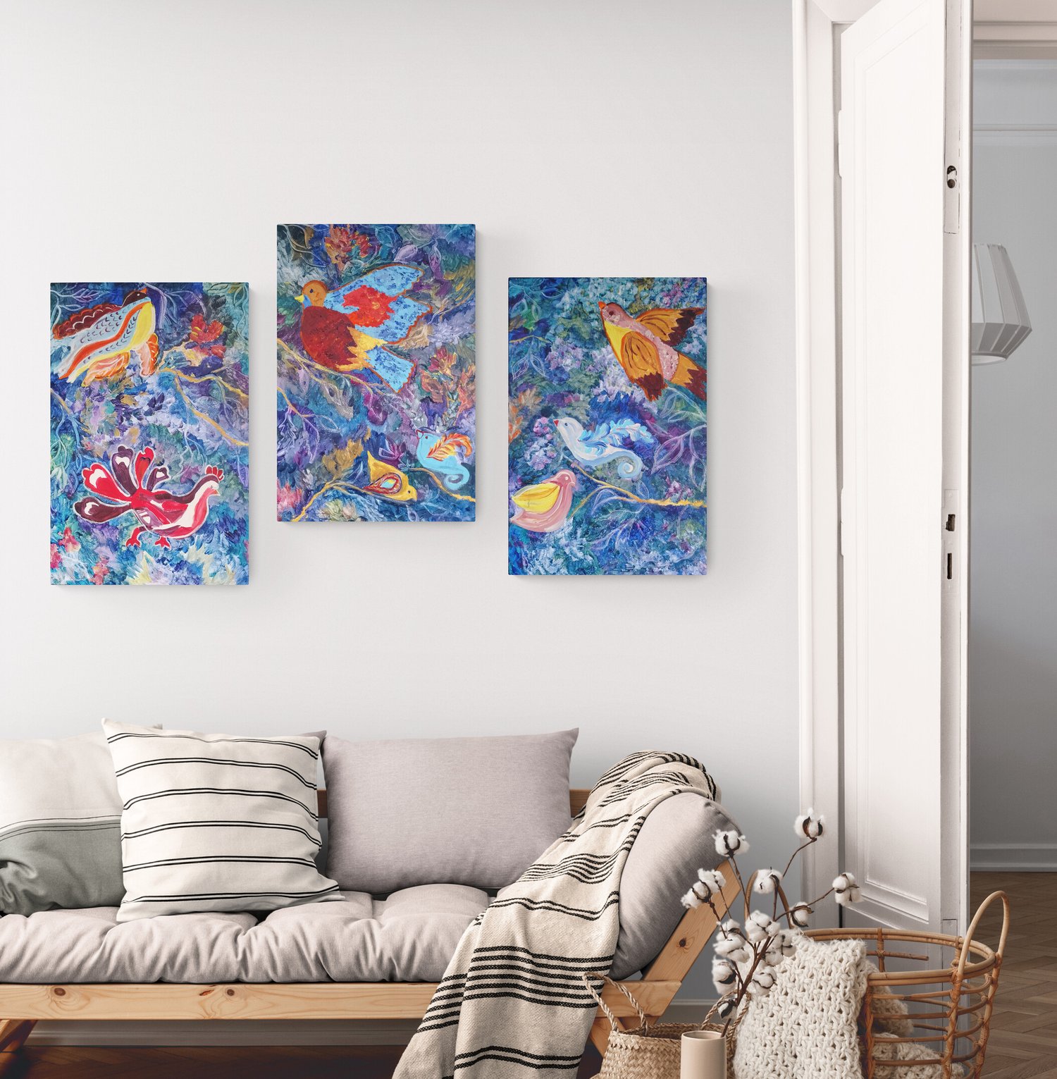 Image of Birds of a fairy forest