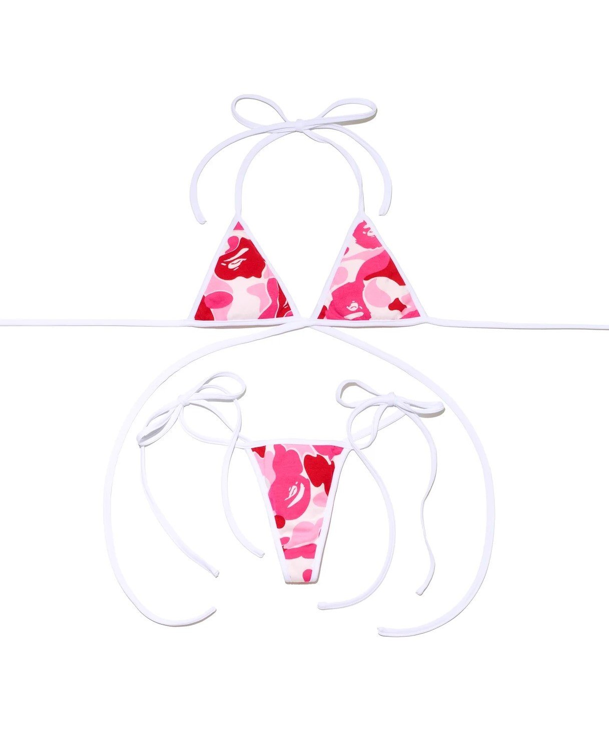 Pink Bape Camo Bikini likeadrugg