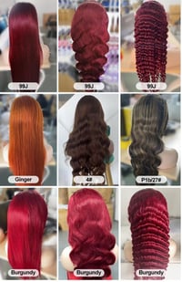 Image 4 of  13*4 Premium Mongolian cuticle human hair  HD lace wigs.