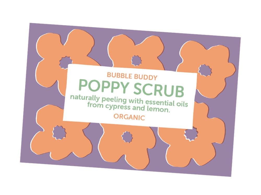 Image of SEIFE Organic Poppy Scrub Soap