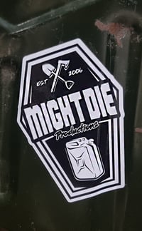 Image 2 of Coffin Sticker