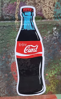 Image 2 of Enjoy Cunt Bottle Sticker