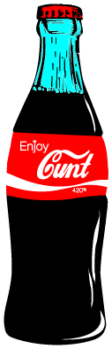 Image 1 of Enjoy Cunt Bottle Sticker