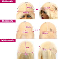 Image 3 of  13*4 Premium Mongolian cuticle human hair  HD lace wigs.