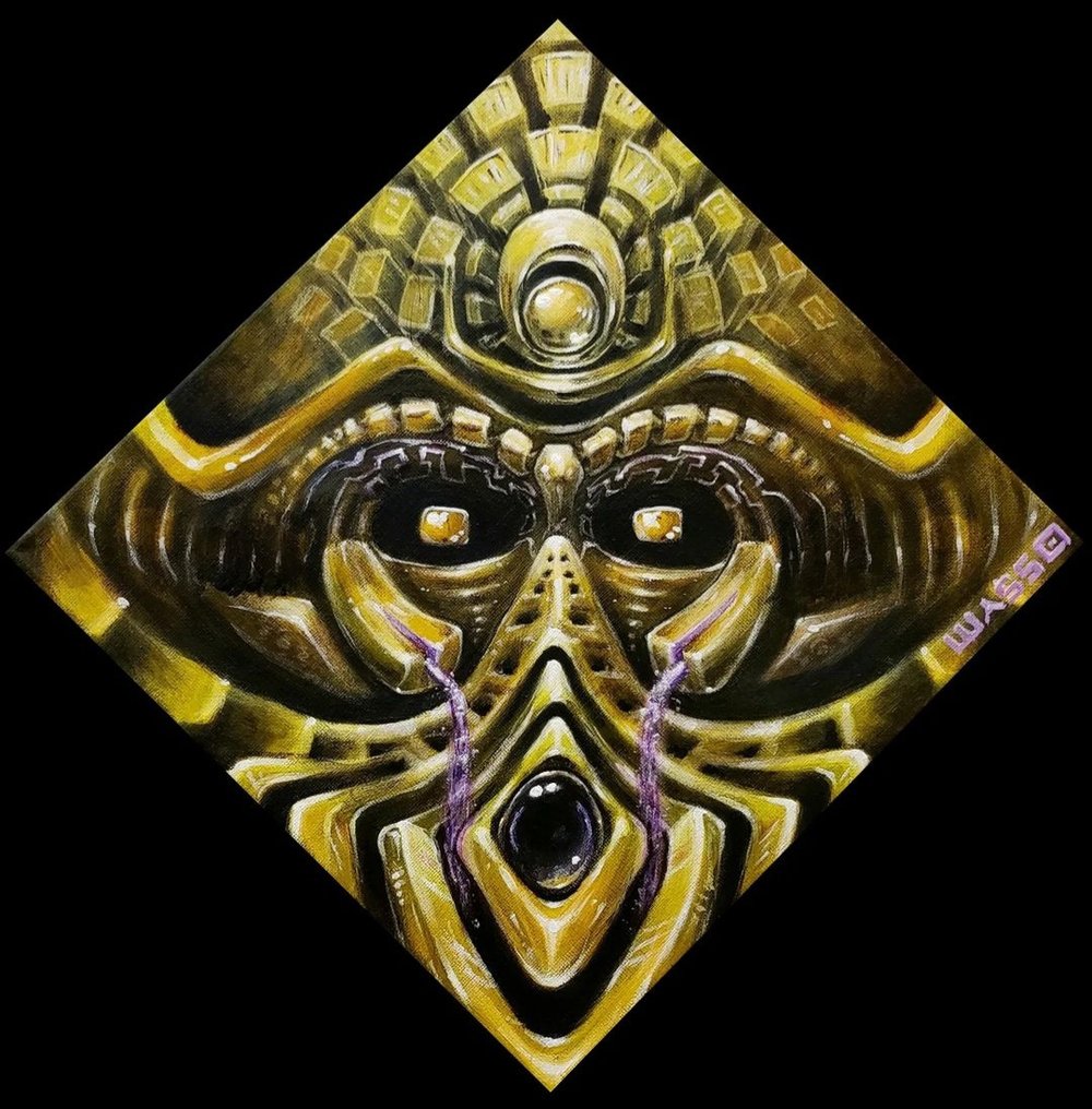 Image of Primal Pedestal (Original Painting)