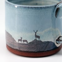 Image 4 of MADE TO ORDER Deer on Hill Mug