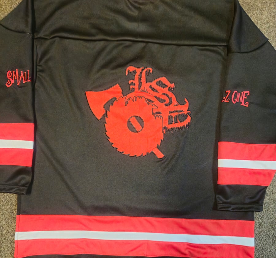 Image of SMALLZ ONE: 2023 COMICBOOK KILLA HOCKEY JERSEY 