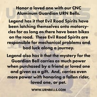 Image 5 of MOTORCYCLE GAURDIAN -GREMLIN URN BELLS