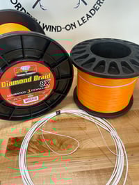 LP SWORDFISH BUOY SPOOL - Momoi Diamond Braid (Orange)