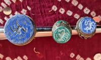 Image 2 of Tribal Kuchi CARVED Rings- (TJ021)