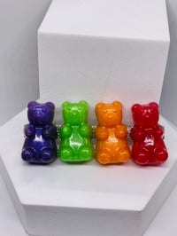 Image 1 of Gummy Bear Resin Hair Clips