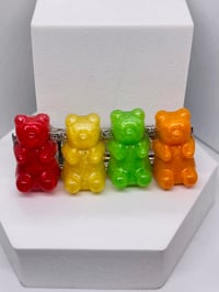 Image 2 of Gummy Bear Resin Hair Clips