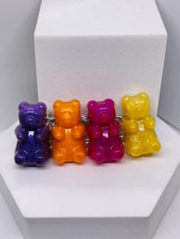 Image 3 of Gummy Bear Resin Hair Clips
