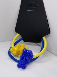 Image 3 of Gummy Bear Resin Ponytail Holders
