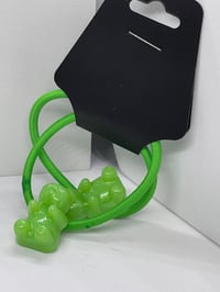 Image 4 of Gummy Bear Resin Ponytail Holders